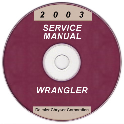 2003 Jeep Wrangler Service Manual - CD Rom