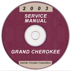 2003 Jeep Grand Cherokee Service Manual - CD Rom
