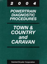 2004 Chrysler Town & Coutnry and Dodge Caravan Factory Powertrain Diagnostic Procedures Manual