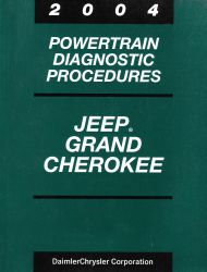 2004 Jeep Grand Cherokee Powertrain Diagnostic Procedures Factory Manual