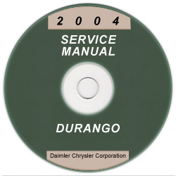 2004 Dodge Durango Service Manual on CD