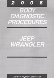 2006 Jeep Wrangler Body Diagnostic Procedures
