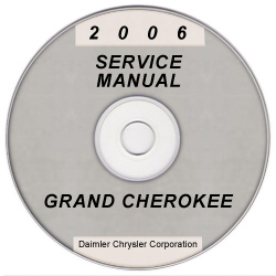 2006 Jeep Grand Cherokee Service Manual- CD Rom