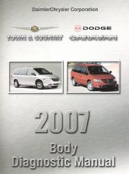 2007 Chrysler Town & Country / Dodge Caravan Body Diagnostic Procedures