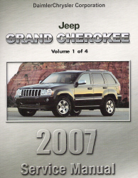 2007 Jeep Grand Cherokee (WK) Service Manual - 4 Volume Set