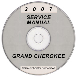 2007 Jeep Grand Cherokee (WK) Service Manual on CD *XML & SVG*