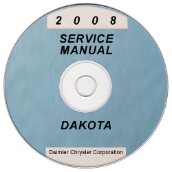 2008 Dodge Dakota (ND) Service Manual ON CD