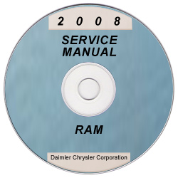 2008 Dodge Ram Truck (D1/DC/DH/DM/DR) Service Manual ON CD