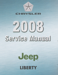 2008 Jeep Liberty (KK) Service Manual - 4 Volume Set