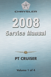 2008 Chrysler PT Crusier (PT) Service Manual - 4 Volume Set