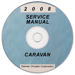 2008 Dodge and Chrysler Caravan and Town & Country (RT) Service Manual ON CD