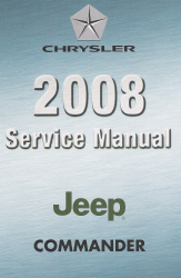 2008 Jeep Commander (XK) Service Repair Manual - 6 Vol. Set