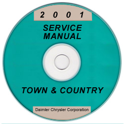 2001 Chrysler Town & Country Service Manual - CD Rom
