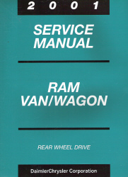 2001 Dodge Ram Van/Wagon (AB) Service Manual