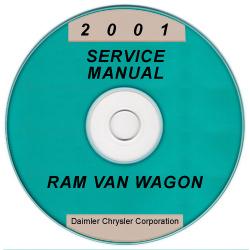 2001 Dodge Ram Van & Wagon (AB) Service Manual on CD-ROM