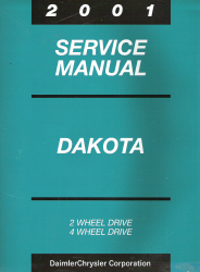 2001 Dodge Dakota Service Manual