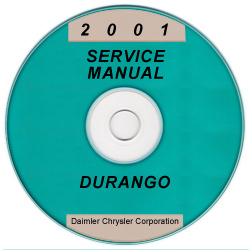 2001 Dodge Durango Service Manual - CD Rom