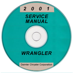 2001 Jeep Wrangler Service Manual - CD Rom