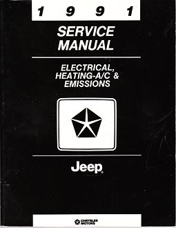 1991 Jeep - All Models, Electrical, Heating-A/C & Emissions Factory Service Manual