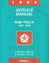 1995 Dodge Ram 1500-3500 Rear Wheel Drive Truck Service Manual