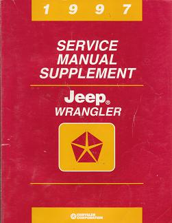 1997 Jeep Wrangler Service Manual Supplement