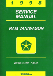 1998 Chrysler/Dodge Ram Van and Wagon Factory Service Manual