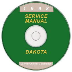 1998 Dodge Dakota (AN) Service Manual on CD-ROM