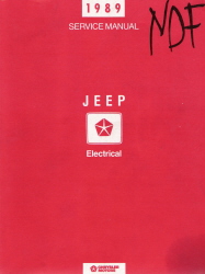 1989 Jeep Factory Electrical Service Manual
