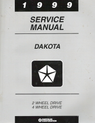 1999 Dodge Dakota Service Manual