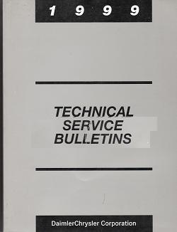 1999 Chrylser Technical Service Bulletins