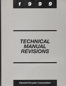 1999 Chrysler Technical Manual Revisions