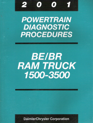 2001 Dodge BE/BR Ram Truck 1500 - 3500 Powertrain Diagnostic Procedures