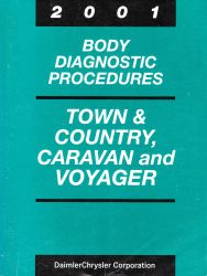 2001 Chrysler Town & County, Dodge Caravan, and Plymouth Voyager Factory Body Diagnostic Procedures Manual