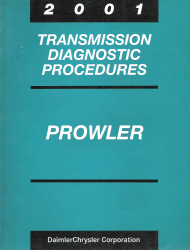 2001 Plymouth Prowler Factory Transmission Diagnostic Procedures