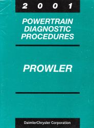 2001 Plymouth Prowler Factory Powertrain Diagnostic Procedures Manual