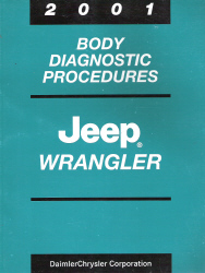 2001 Jeep Grand Cherokee Factory Chassis Diagnostic Procedures