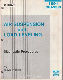 1991 Chrysler / Dodge Air Suspensions and Load Leveling Chassis Diagnostic Procedures