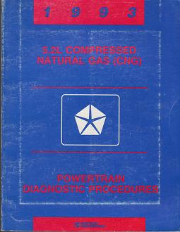 1993 Dodge 5.2L Compressed Natural Gas (CNG) Powertrain Diagnostic Procedures