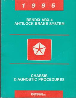 1995 Dodge / Plymouth Neon Bendix ABX-4 Antilock Brake System Chassis Diagnostic Procedures