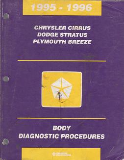 1995 - 1996 Chrysler Cirrus / Dodge Stratus / Plymouth Breeze Body Diagnostic Procedures