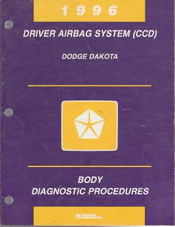 1996 Dodge Dakota Driver Airbag System (CCD) Body Diagnostic Procedures