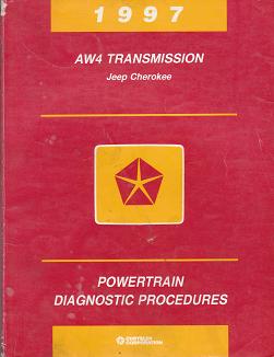 1998 JEEP CHEROKEE POWERTRAIN AW4 Diagnostic Procedures Service Repair Manual