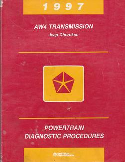 1997 Jeep Cherokee AW4 Transmission Powertrain Diagnostic Procedures