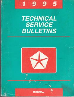 1995 Chrysler Technical Service Bulletins