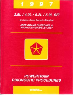 1996 - 1997 Jeep & Dodge Truck 2.5L / 3.9L / 4.0L / 5.2L/ 5.9L / 8.0L SFI / CNG / Diesel Powertrain Diagnostic Procedures