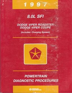 1997 Dodge Viper Roadster / Coupe 8.0L SFI (Includes: Charging System) Powertrain Diagnostic Procedures