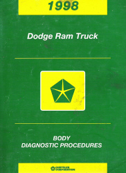 1998 Dodge Ram Truck Body Diagnostic Procedures