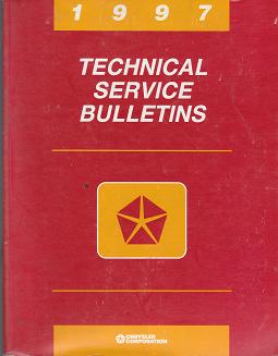 1997 Chrysler Technical Service Bulletins