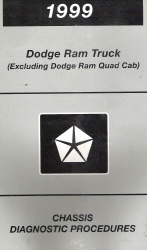 1999 Dodge Ram (Excluding Quad Cab) Chassis Diagnostic Procedures