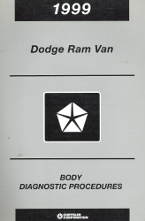 1999 Dodge Ram Van Body Diagnostic Procedures